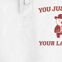 You Just YeeD Your Last Haw Dry Zone Grid Performance Polo