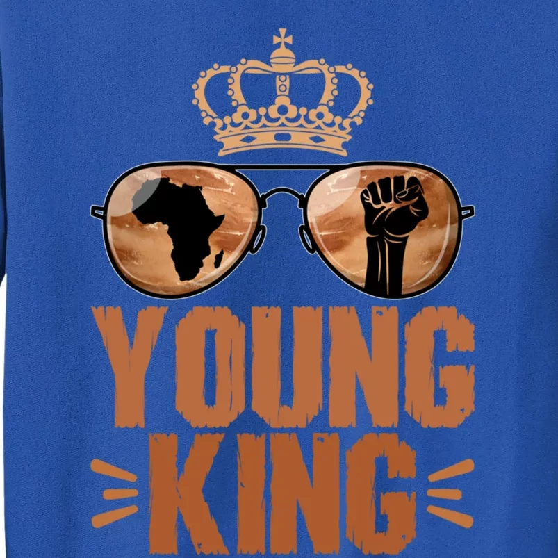 Young King 1865 Juneteenth Black History African Funny Gift Sweatshirt