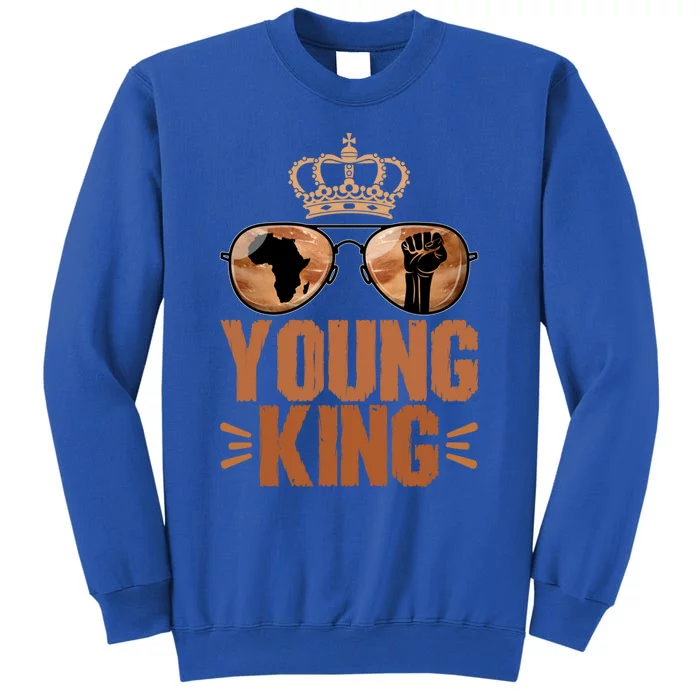 Young King 1865 Juneteenth Black History African Funny Gift Sweatshirt