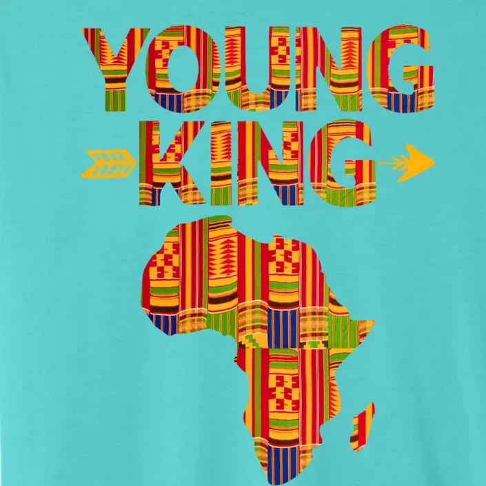 Young King African American Black History Juneteenth Melanin Gift ChromaSoft Performance T-Shirt