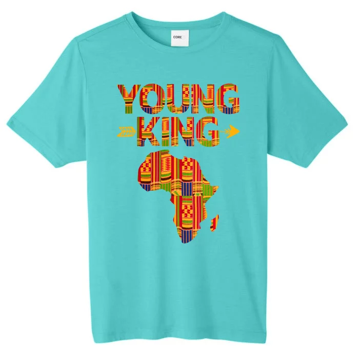 Young King African American Black History Juneteenth Melanin Gift ChromaSoft Performance T-Shirt