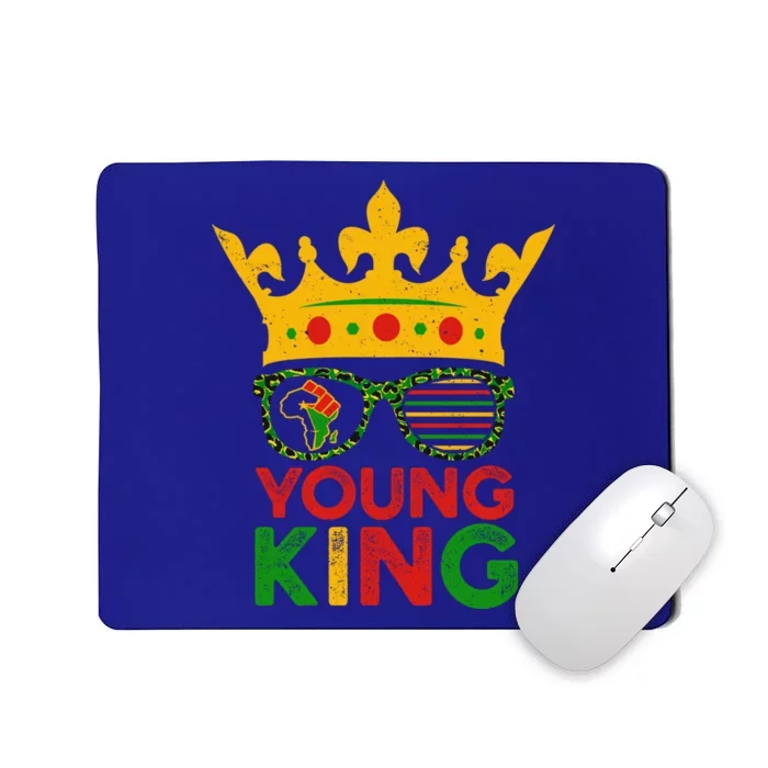 Young King Black History African 1865 Juneteenth Gift Mousepad