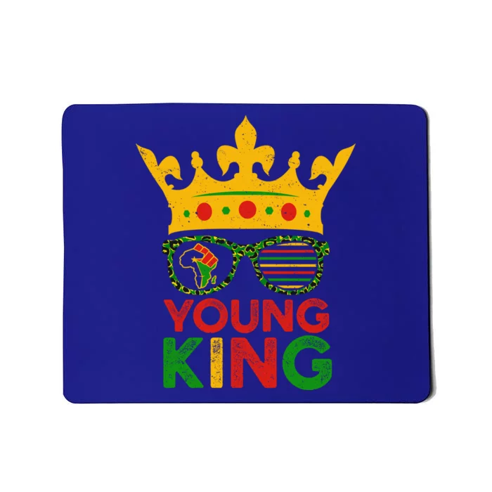 Young King Black History African 1865 Juneteenth Gift Mousepad