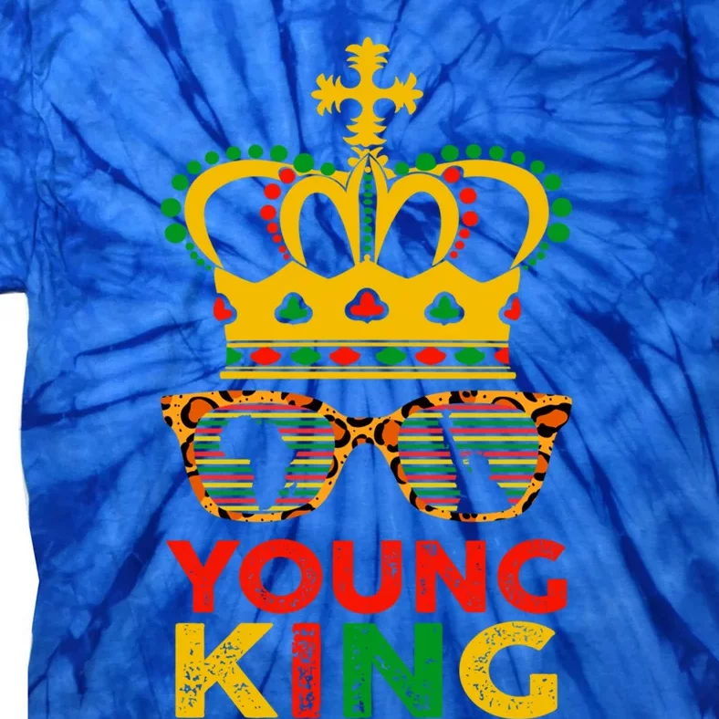 Young King Crown African American 1865 Junenth Cool Gift Tie-Dye T-Shirt