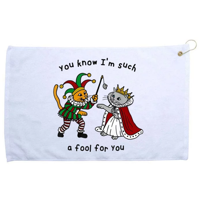 You Know I’M Such A Fool For You Grommeted Golf Towel