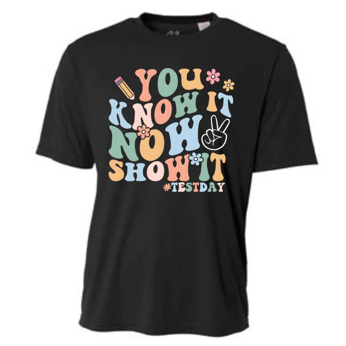 You Know It Now Show It Test Day Cooling Performance Crew T-Shirt