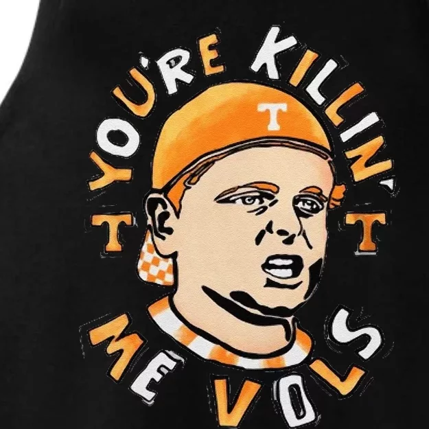 YouRe Killing Me Vols Ladies Tri-Blend Wicking Tank