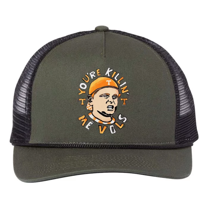 YouRe Killing Me Vols Retro Rope Trucker Hat Cap