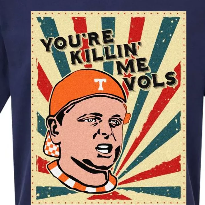 YouRe Killing Me Vols Sueded Cloud Jersey T-Shirt