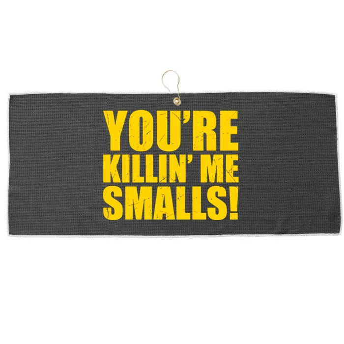 YOU'RE KILLIN ME SMALLS Large Microfiber Waffle Golf Towel