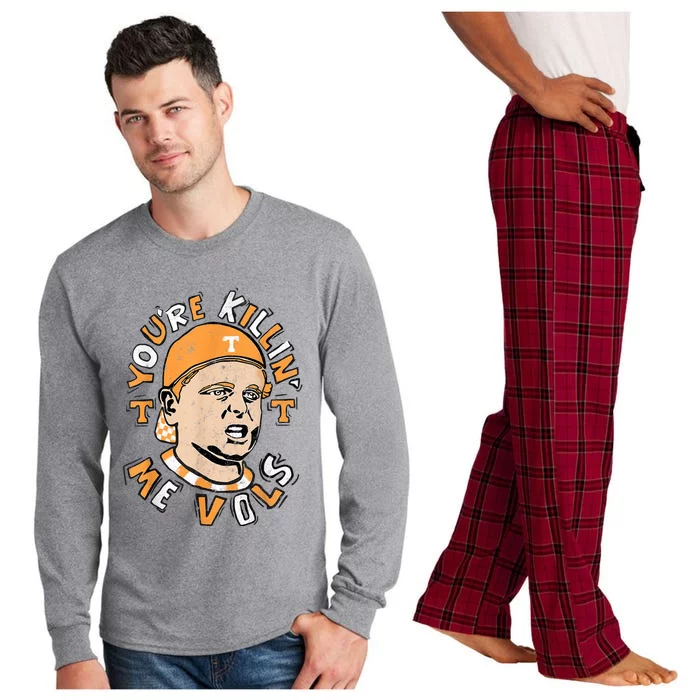 YouRe Killing Me Vols Long Sleeve Pajama Set