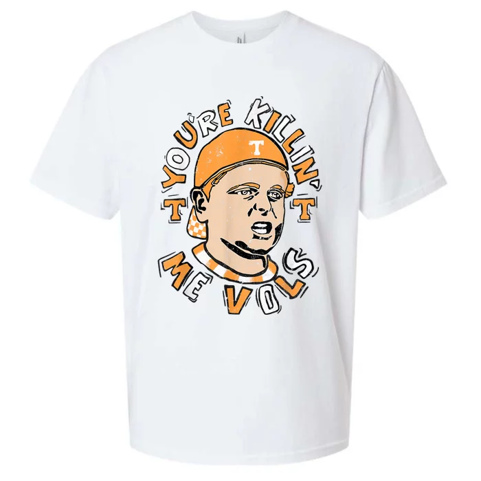 YouRe Killing Me Vols Sueded Cloud Jersey T-Shirt