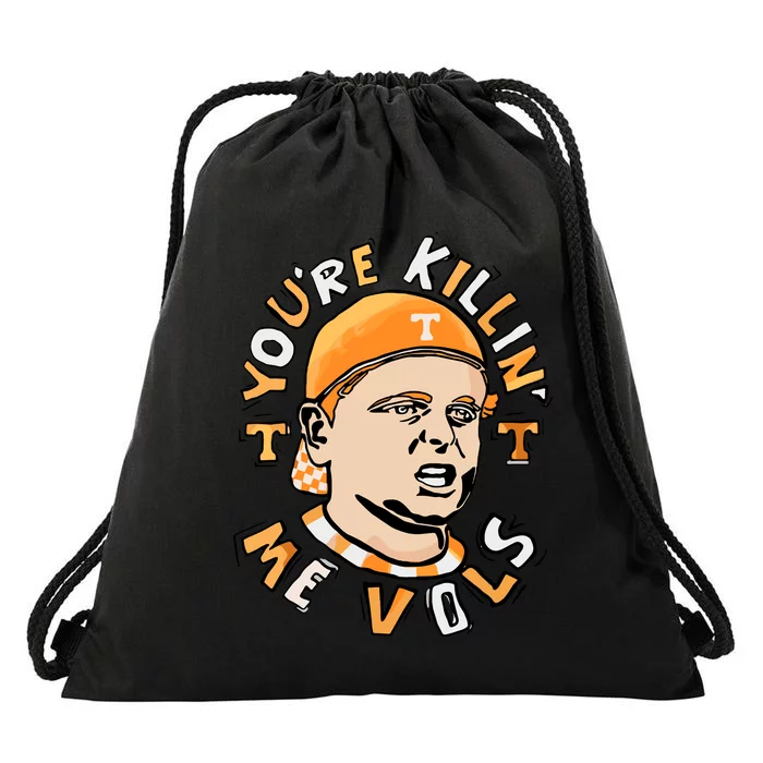 Youre Killing Me Vols Drawstring Bag