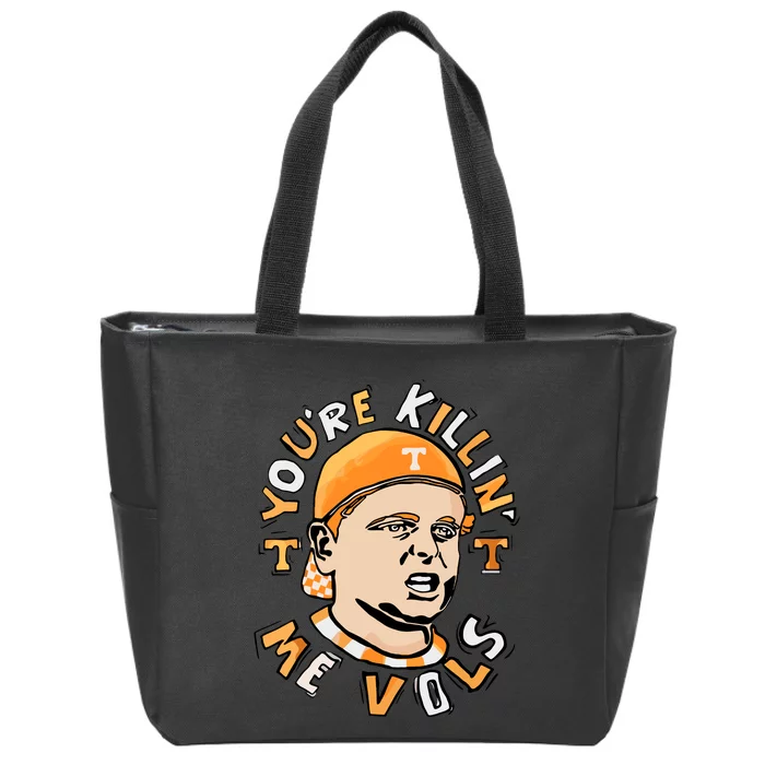 Youre Killing Me Vols Zip Tote Bag