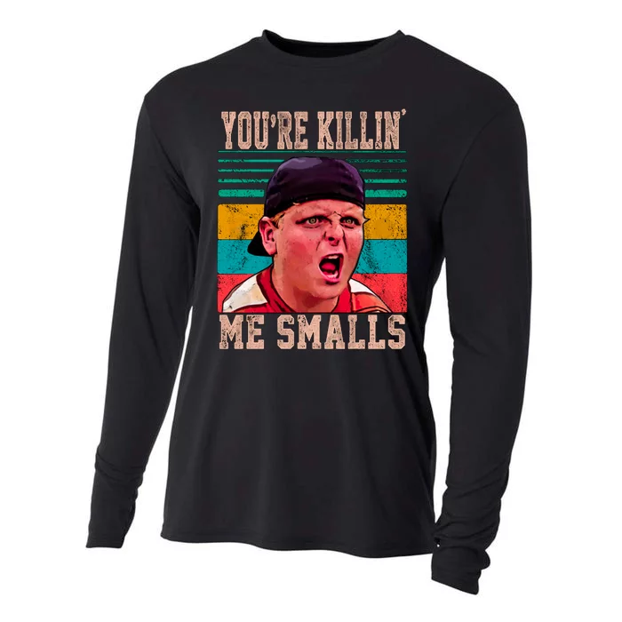 You're Killing Me Smalls Vintage Retro Cooling Performance Long Sleeve Crew