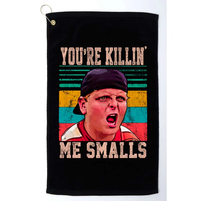 You're Killing Me Smalls Vintage Retro Platinum Collection Golf Towel