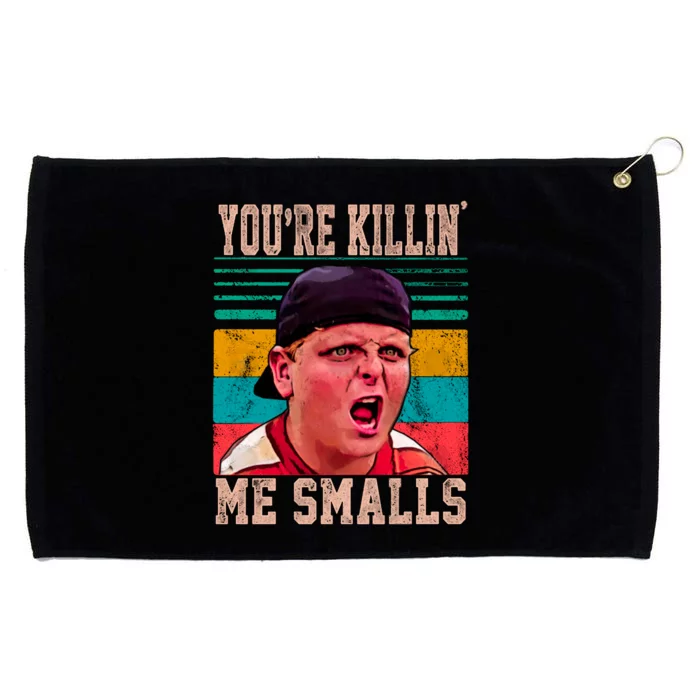 You're Killing Me Smalls Vintage Retro Grommeted Golf Towel