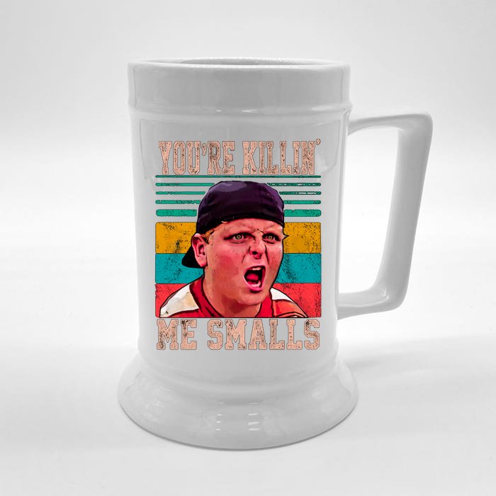 You're Killing Me Smalls Vintage Retro Front & Back Beer Stein