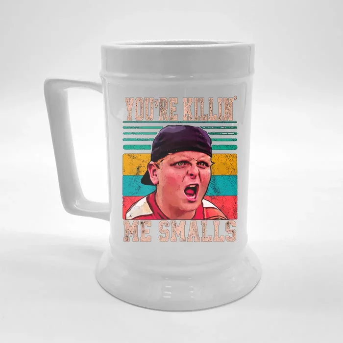 You're Killing Me Smalls Vintage Retro Front & Back Beer Stein