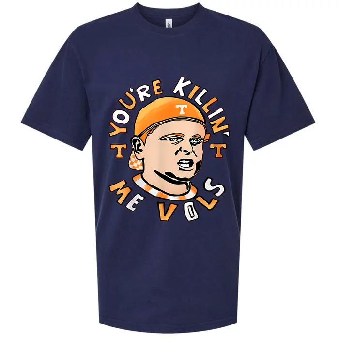 YouRe Killing Me Vols Sueded Cloud Jersey T-Shirt