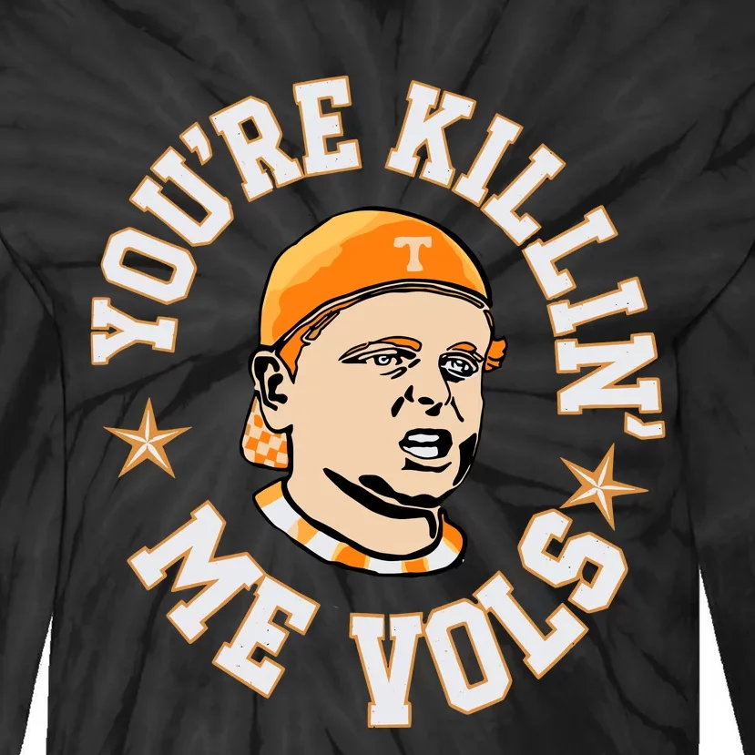 Youre Killing Me Vols Tie-Dye Long Sleeve Shirt