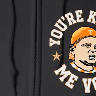 Youre Killing Me Vols Full Zip Hoodie