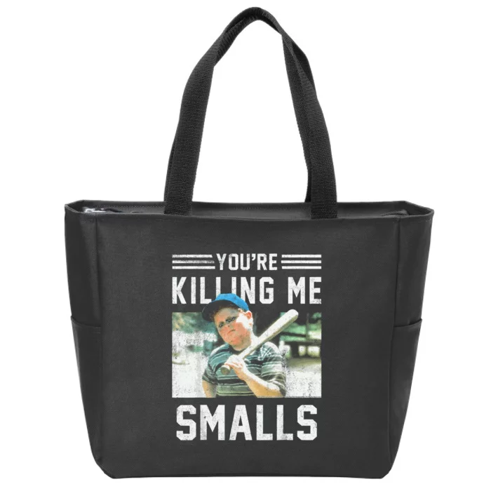 You're Killin Me Smalls Meme Zip Tote Bag