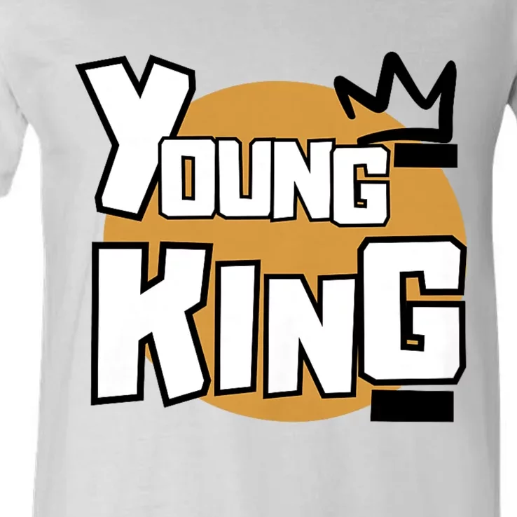 Young Kings Talk The Talk And Walk The Walk V-Neck T-Shirt