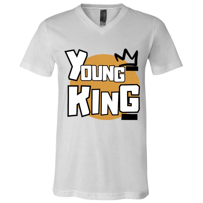 Young Kings Talk The Talk And Walk The Walk V-Neck T-Shirt