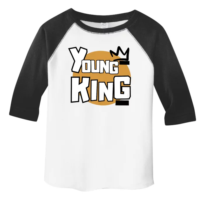 Young Kings Talk The Talk And Walk The Walk Toddler Fine Jersey T-Shirt