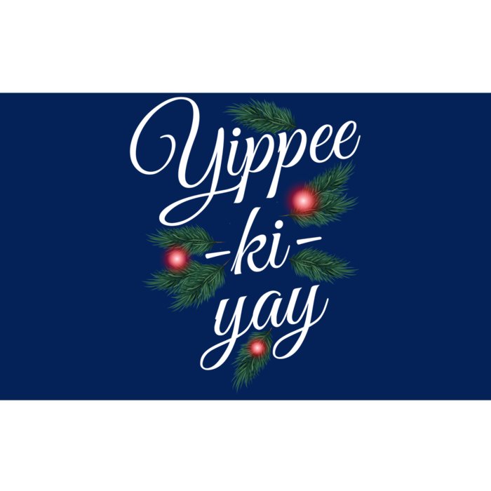 Yippee Ki Yay Christmas Holiday Bumper Sticker