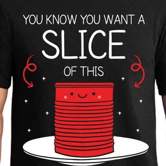 You Know You Want A Slice Of This Canned Cranberry Sauce Pajama Set