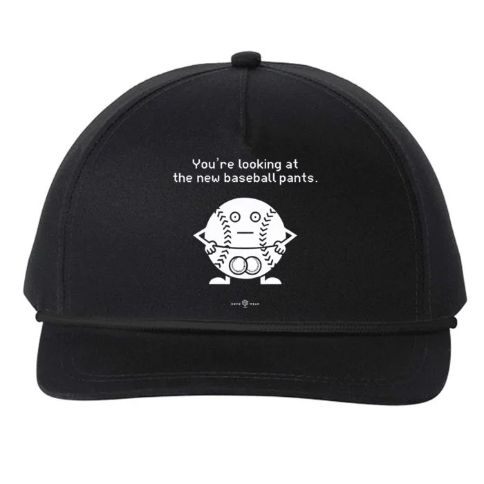 YouRe Looking At The News Baseball Pants Snapback Five-Panel Rope Hat