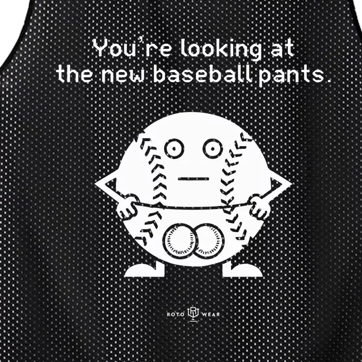 YouRe Looking At The News Baseball Pants Mesh Reversible Basketball Jersey Tank