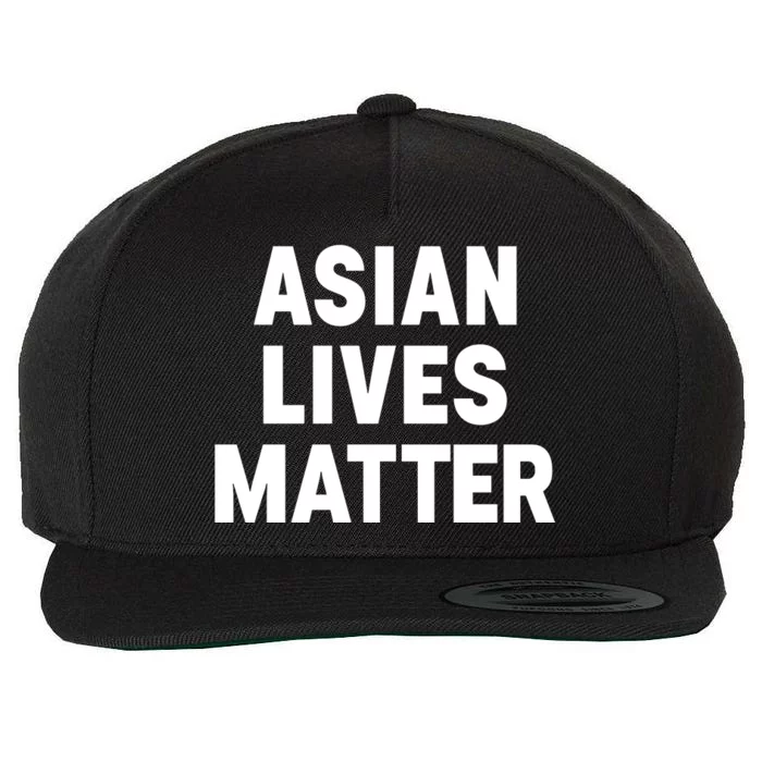 Ye Liked Asian Lives Matter Wool Snapback Cap