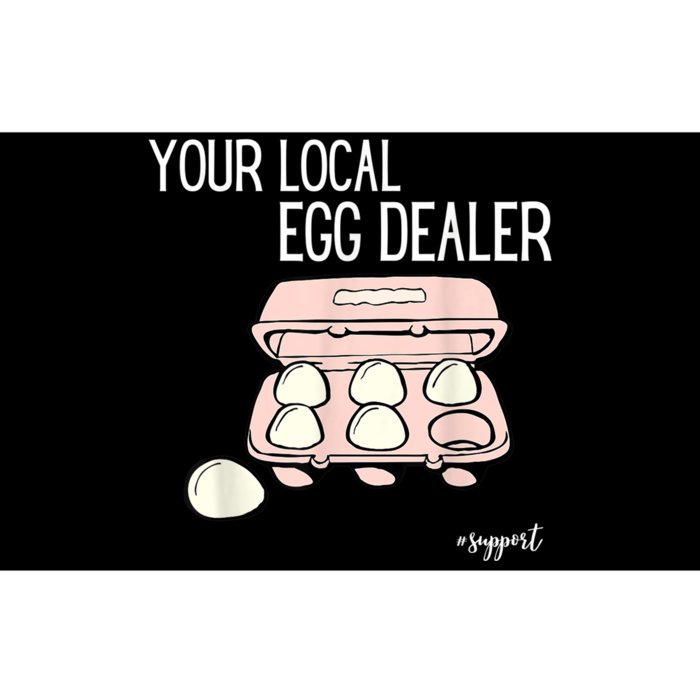 Your Local Egg Dealer Farm Fresh Eggs Funny Farming Lovers Bumper Sticker