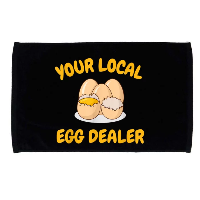 Your Local Egg Deale Farm Fresh Eggsr, Funny Farm Microfiber Hand Towel