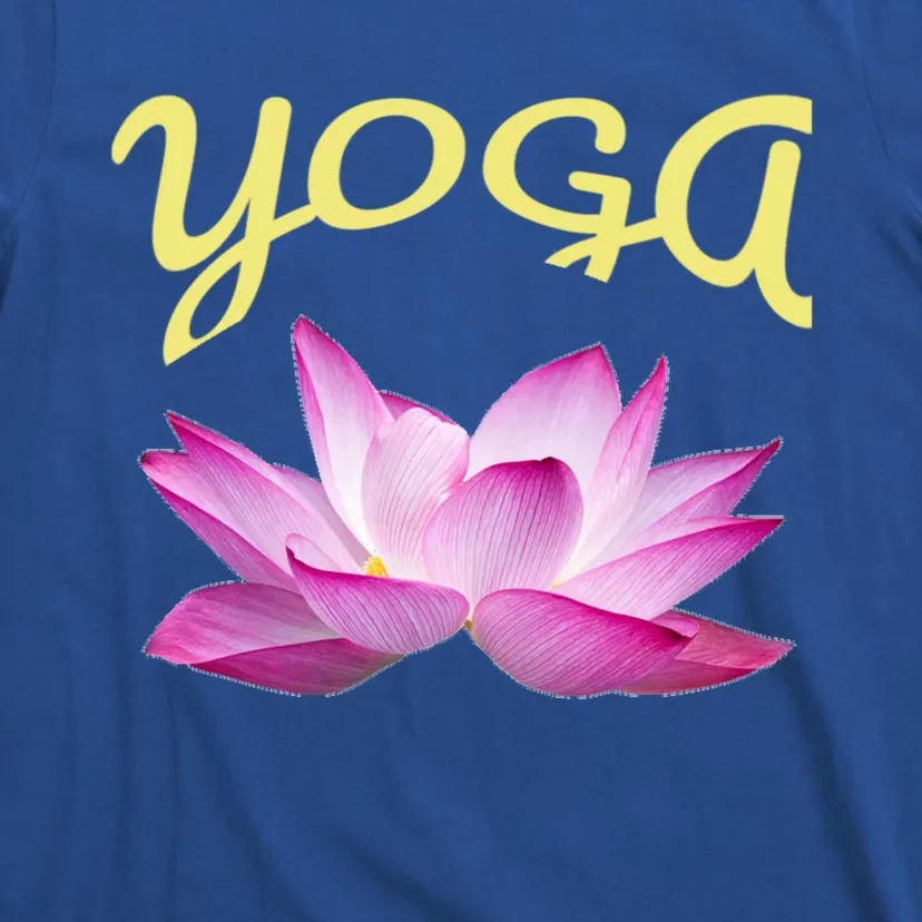 Yoga Lotus Flower Yoga Instructor Design Gift T-Shirt