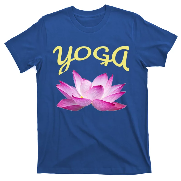 Yoga Lotus Flower Yoga Instructor Design Gift T-Shirt