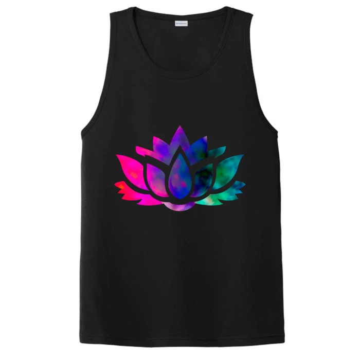 Yoga Lotus Flower Gift Performance Tank