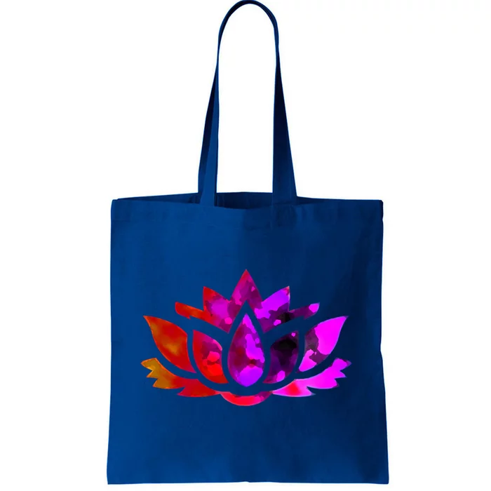 Yoga Lotus Flower Gift Tote Bag