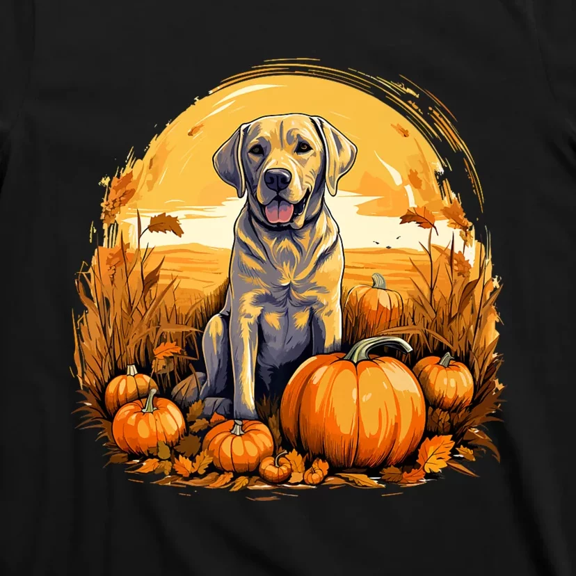 Yellow Lab Halloween Cute And Spooky Dog T-Shirt