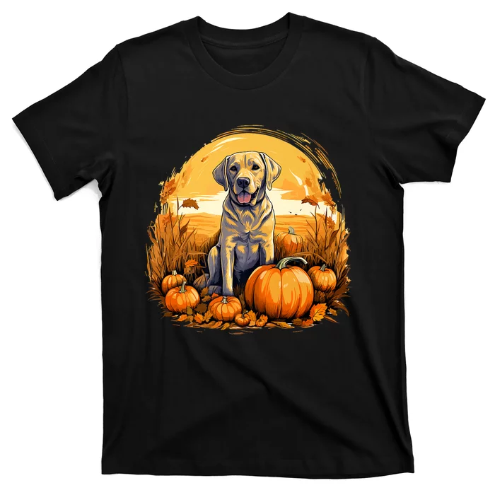 Yellow Lab Halloween Cute And Spooky Dog T-Shirt