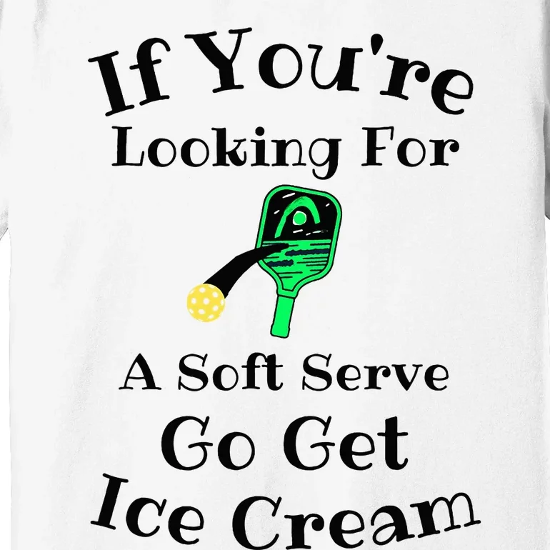 Yolo Lol Jk Brb Jesusfunny Pickleball Serve Premium T-Shirt