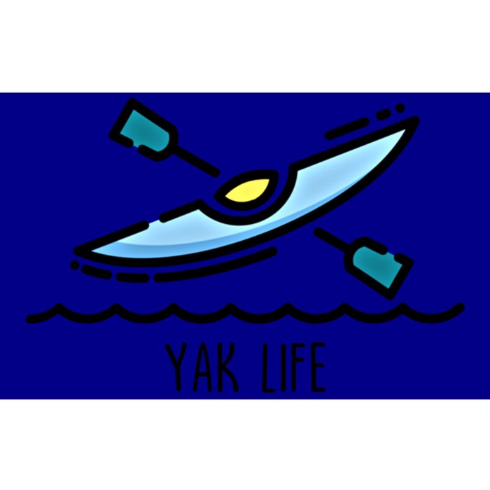 Yak Life Kayak Life Kayaking And Paddling Canoeing Sport Gift Bumper Sticker