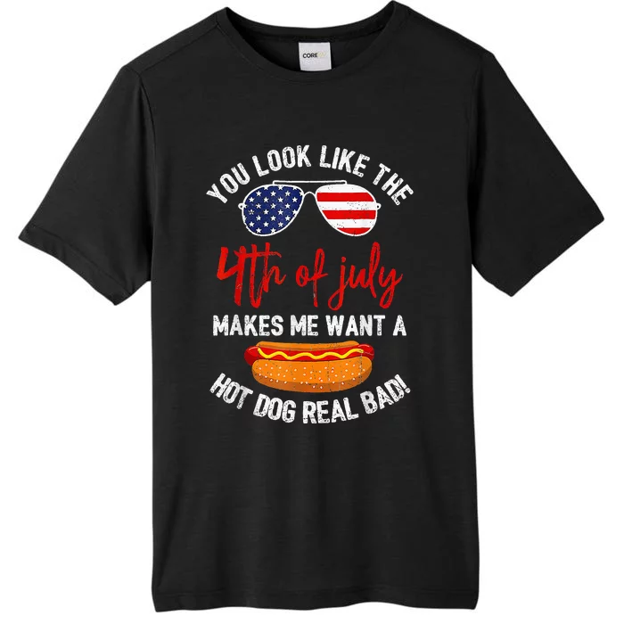 You Look Like The 4th Of July Patriotic ChromaSoft Performance T-Shirt