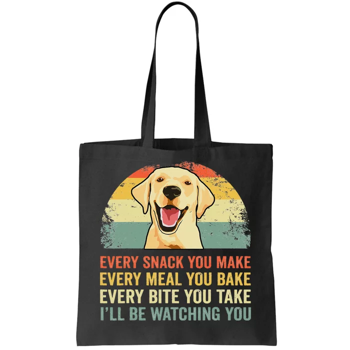 Yellow Labrador Lab Dad Yellow Labrador Retriever Tote Bag