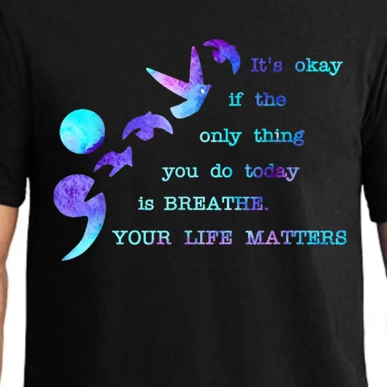 Your Life Matters Suicide Prevention Awareness Pajama Set