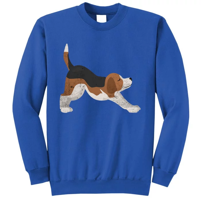 Yoga Lover Mindfulness Spiritual Dog Pose Meditation Gift Tall Sweatshirt