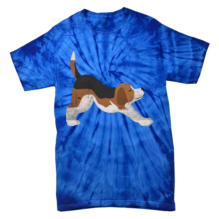 Yoga Lover Mindfulness Spiritual Dog Pose Meditation Gift Tie-Dye T-Shirt